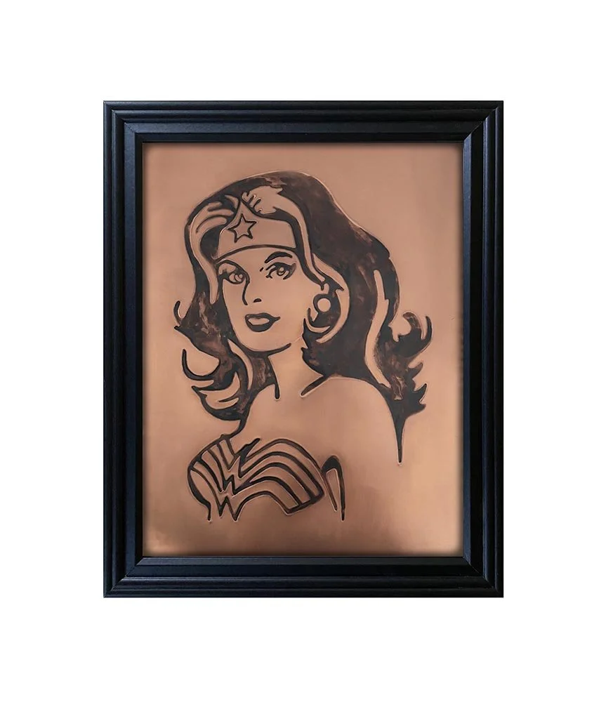Copper, framed — Jackie Stier